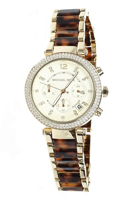 michael kors rose gold tortoise shell watch|mk5688.